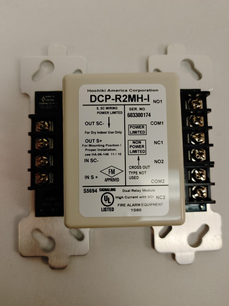 HOCHIKI DCP-R2MH-I WORN BOX, UNUSED