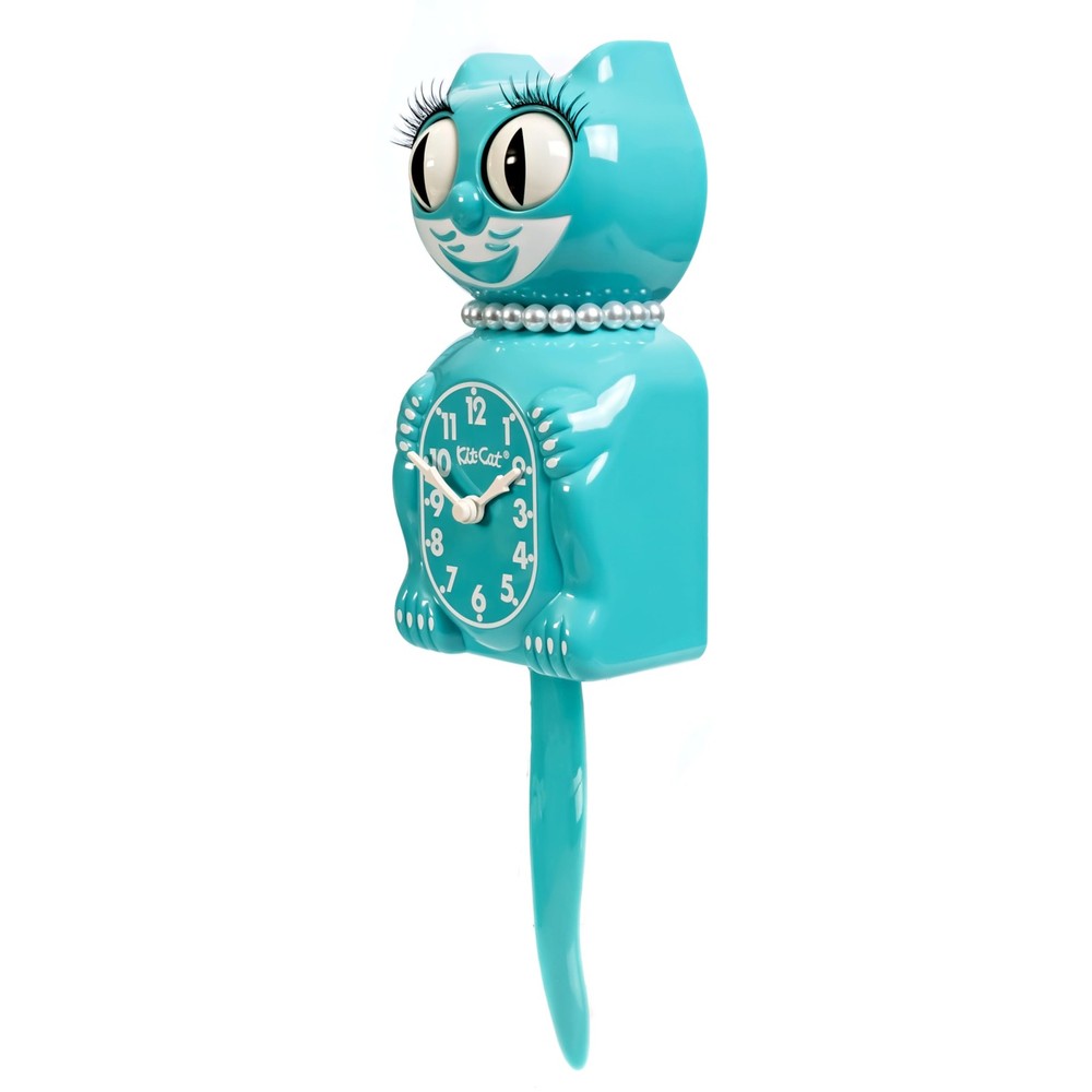 Vibrant Blue Turquoise Lady Kit-Cat Small,
