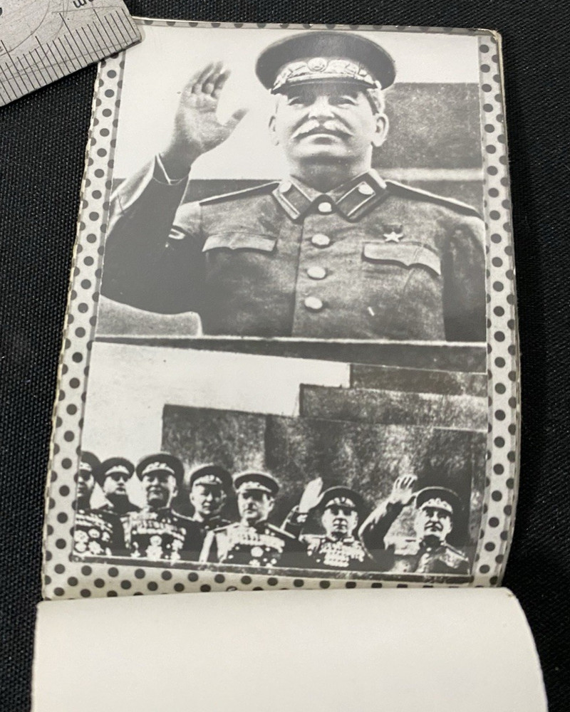 USSR calendar 1983 Stalin. Soviet propaganda