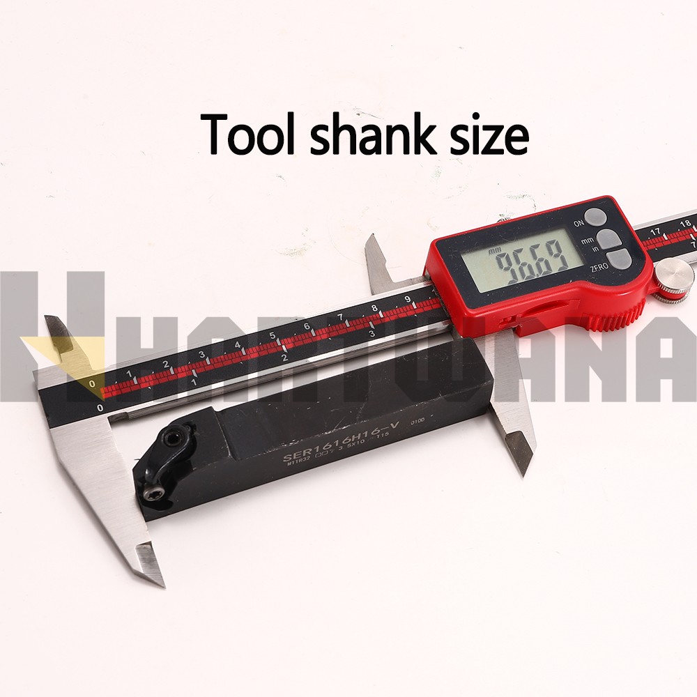 16ER10ACME Indexable Threading Insert Lathe Turning Tool Holder SER1616H16