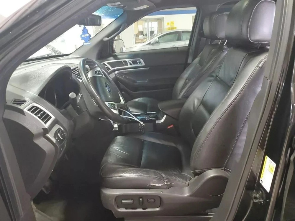 2011-2015 Ford Explorer Front Floor Center Console XLT w/Select Shift Black OEM