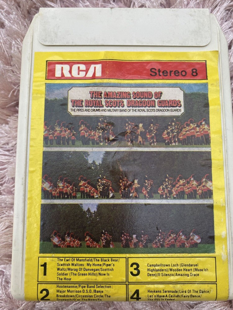 vintage 8 track tapes