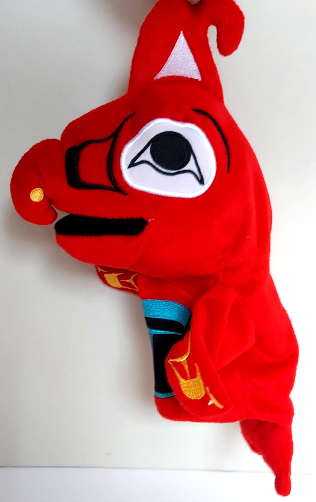 Native Explore Puppet Collection Red Bird Totem Hand Puppet Plush 12” EUC