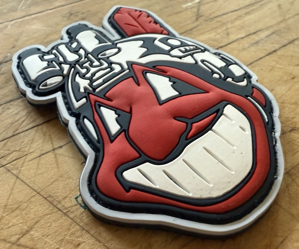 Supdef Superior Defense “Wahoo” Patch PVC Variant Rare