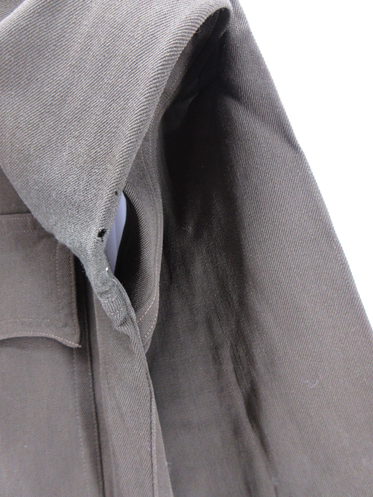 VTG WWII US Army Shirt Small Green Air Force USAAF Uniform Military Wool 1940s *