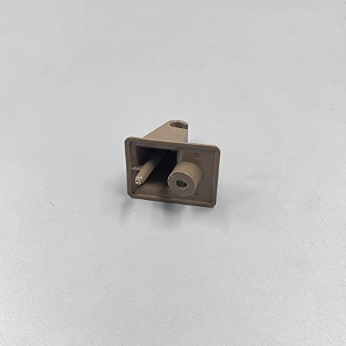2 PCS Front Sun Visor Support Holder Clips Compatible with Chevy Silverado Tan