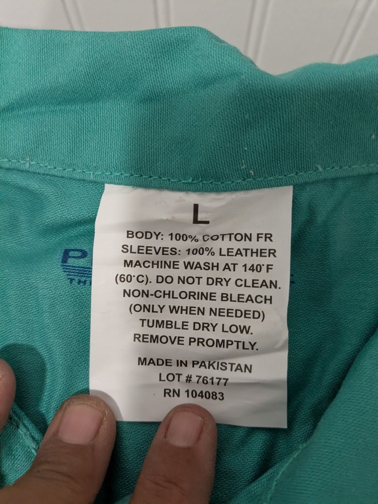 Pro-Safe Flame Resistant/Retardant Jacket Size Large WELD-JK-B1-L
