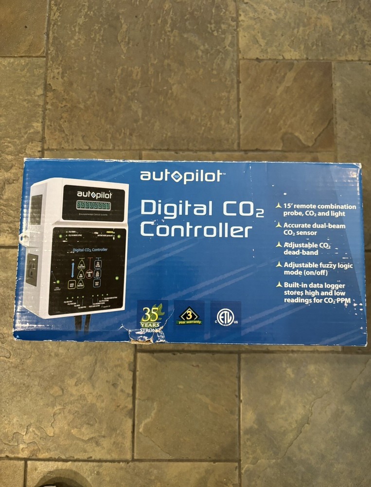 Hydrofarm Autopilot Digital CO2 Hydroponic Controller APCECOD