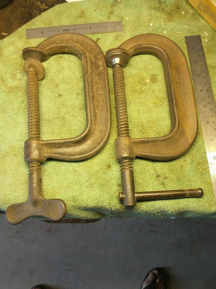 Williams #404 4" Deep Throat C Clamps