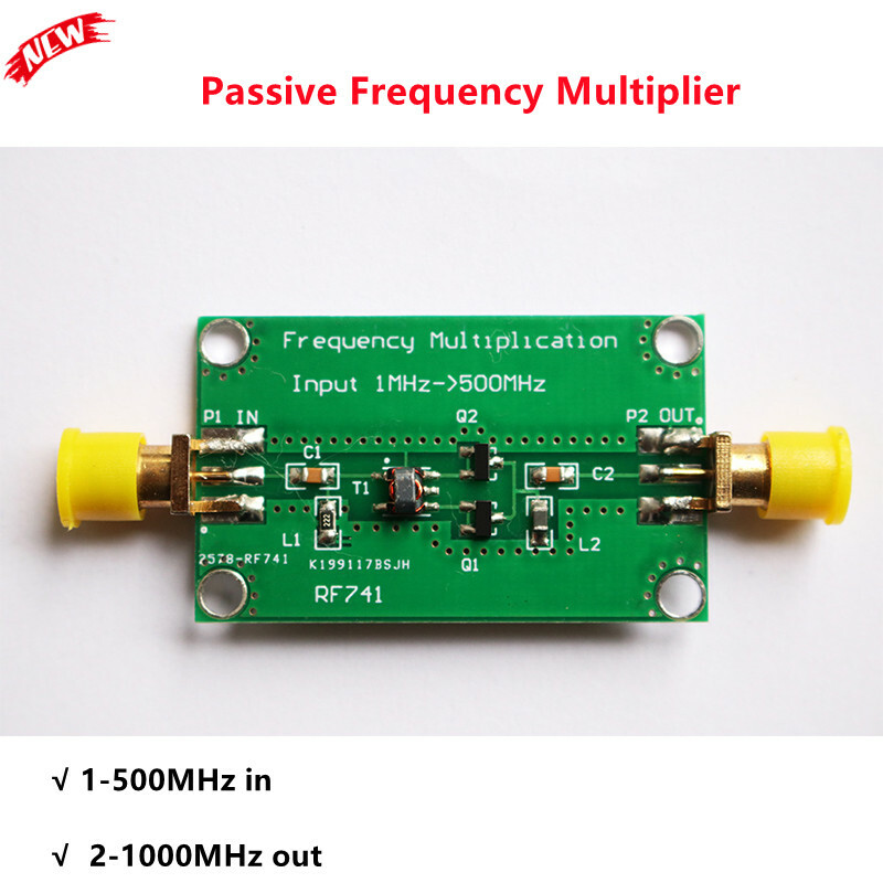RF741 Passive Frequency Multiplier Input 1MHz-500MHz RF HF Frequency Doubler