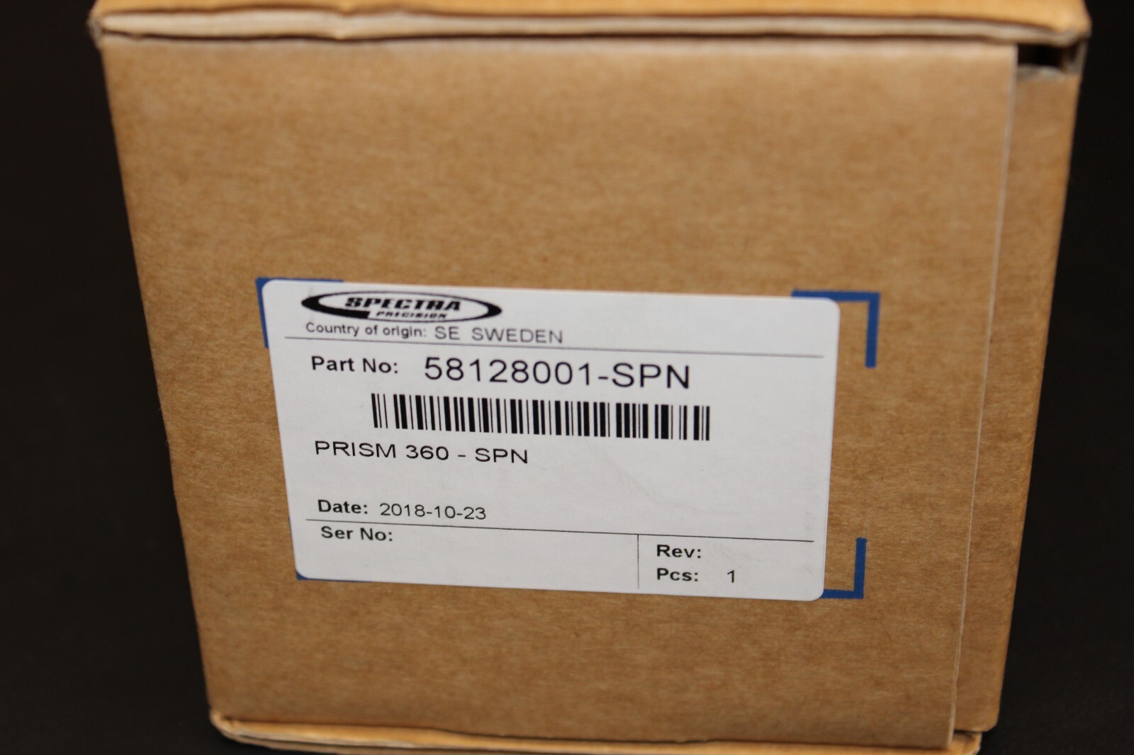 Trimble Spectra Precision 360 degree Prism 58128001 with height adapter NEW OEM