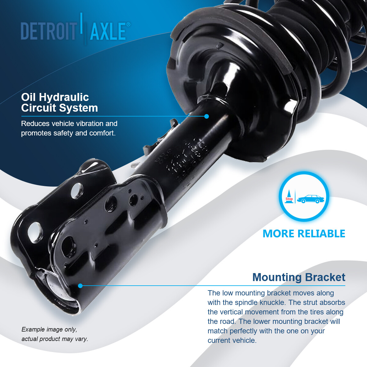 Front Struts Rear Shocks Sway Bars for Chevy Equinox GMC Terrain Pontiac Torrent