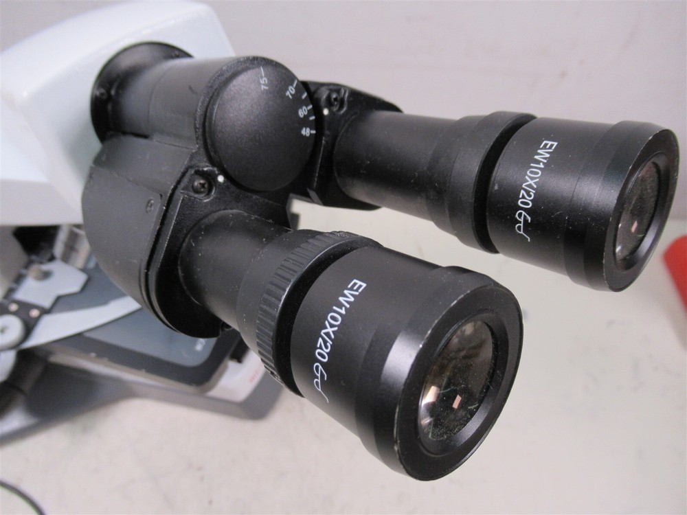 Micros Austria Binocular Microscope 4 Objectives & Eyepieces MCX100LED Daffodil