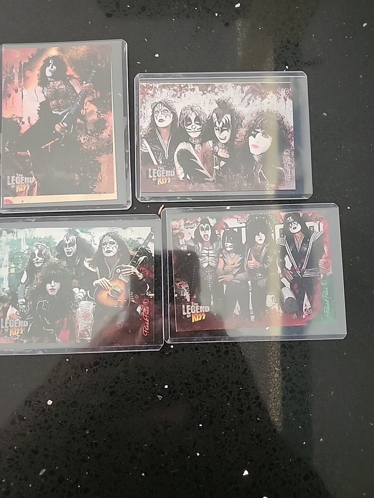 Kiss Cards In Plastic