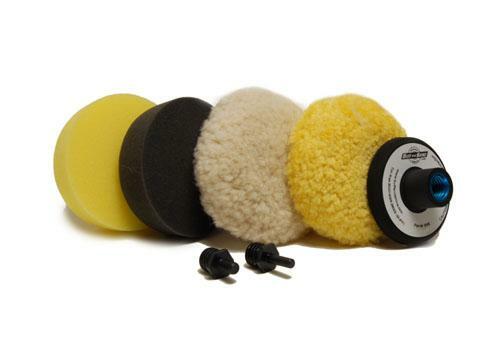 Buff and Shine® 3" Mini Spot Buffing Kit With Drill Adapter