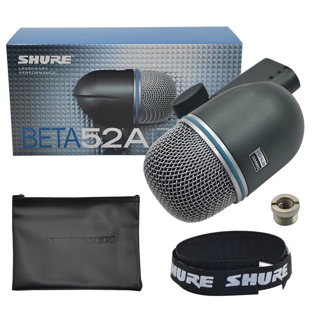 New Beta 52A Supercardioid Dynamic Microphone For Kick Drum US