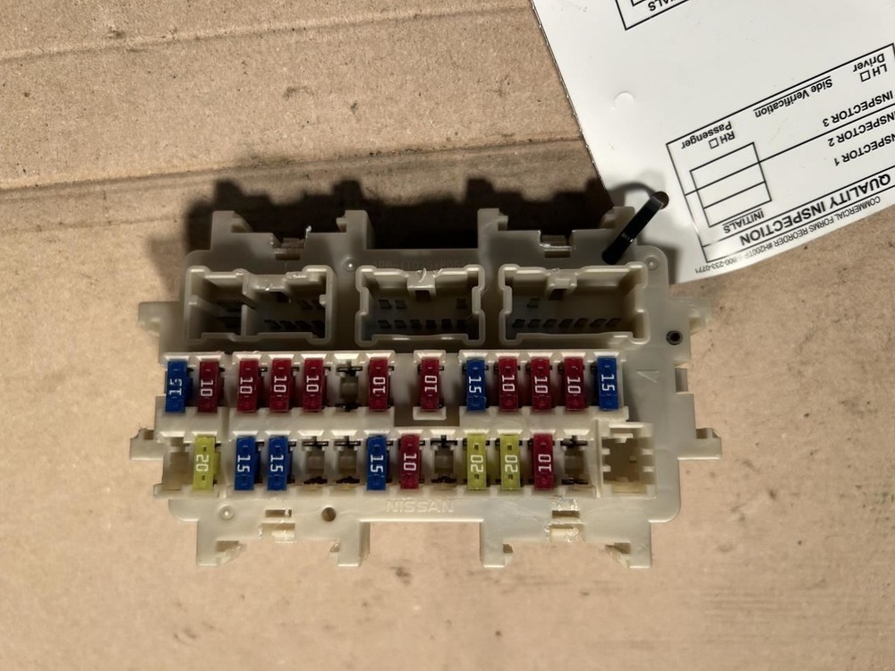 MAXIMA 2009 Fuse Box Cabin 6747