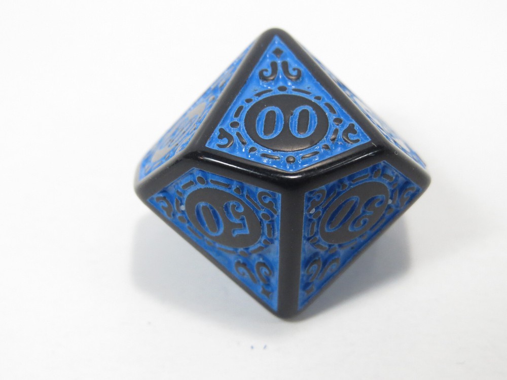 NEW RPG / D&D Dice Set of 7 - Magic Blue