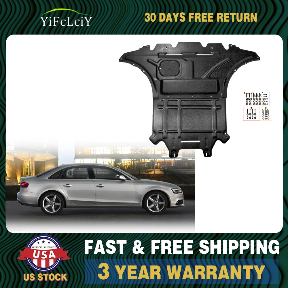 Front Engine Motor Splash Guard For Audi A4 2009-2016 Engine Shield Board