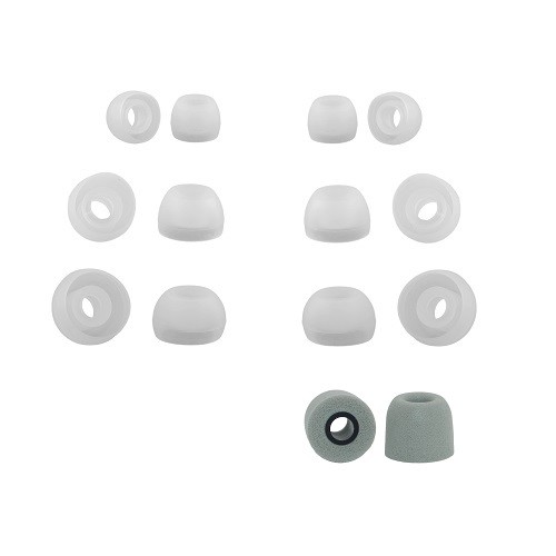 Audio-Technica Silicone ear tips; replacement earbud tips for Audio Technica
