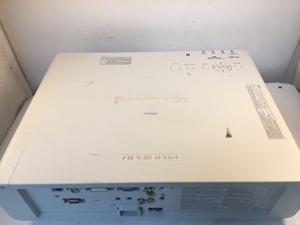 Panasonic LCD PROJECTER PT-FW430U Tested & Working Please see description