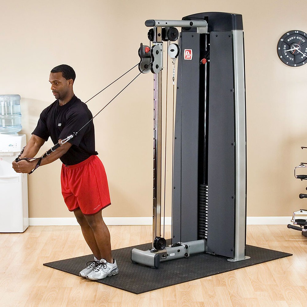 Body-Solid ProDual Cable Column Machine with 210 lb. Stack