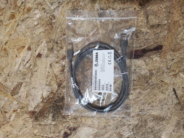 NEW Zebra CBA-U21-S07ZBR USB Data Transfer Cable - USB for Barcode Scanner 7 ft