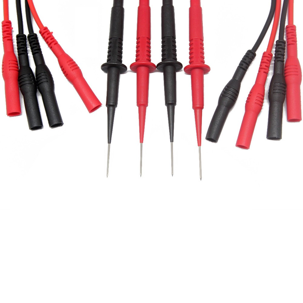 2pcs Sharp hard Needle Tipped Tip Multimeter Probes Test Leads 4 Fluke 20155set