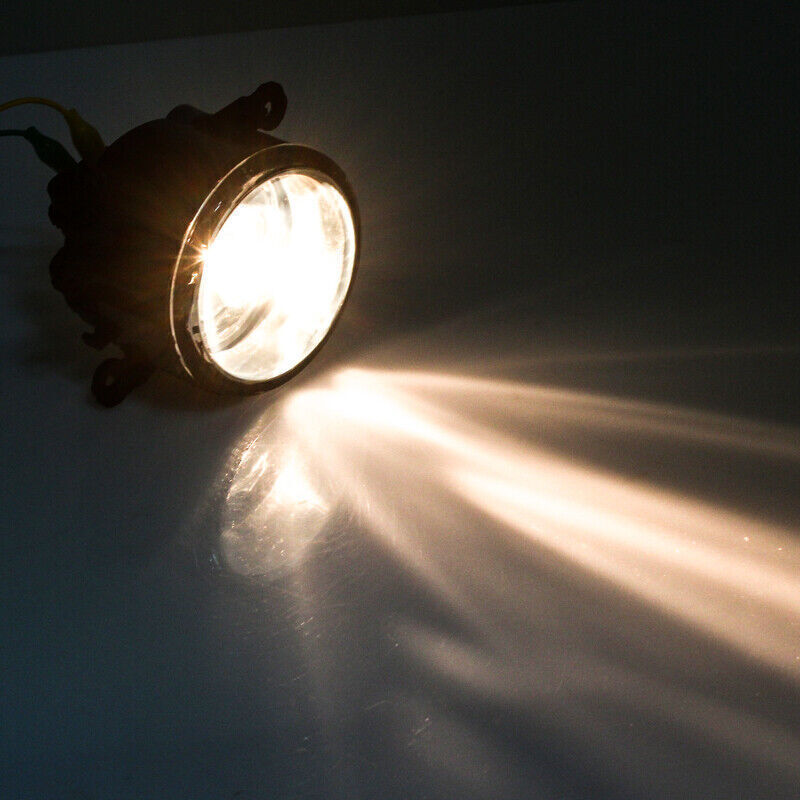 For 2014 2015 2016-2018 Jeep Cherokee Clear Halogen Fog Light Lamp w/ Switch Kit