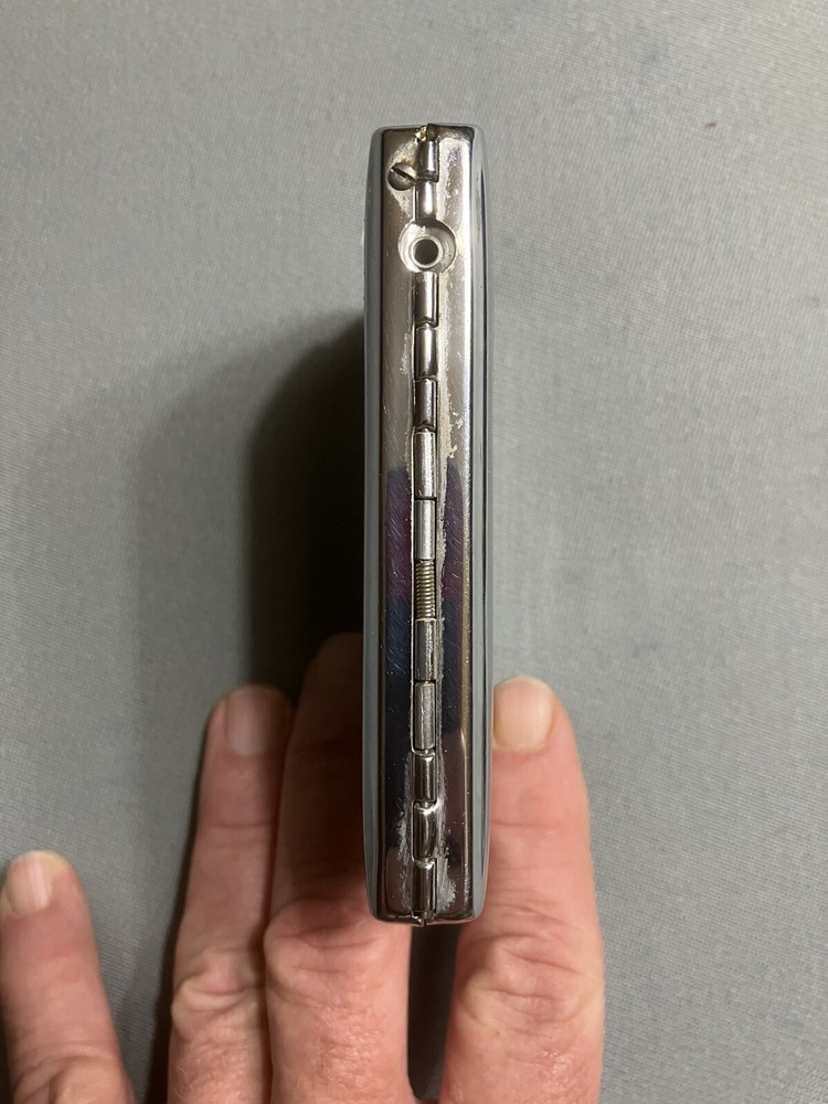 Vintage 1950’s Ronson Cigarette Lighter Cigarette Case Combo.