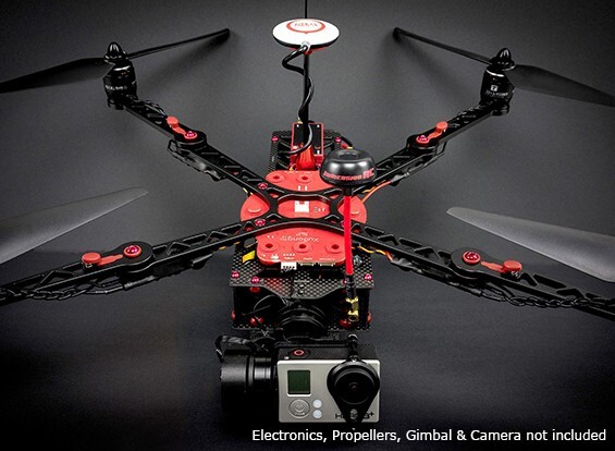 ImmersionRC XuGong V2/Pro Foldable Quad copter Airframe Kit