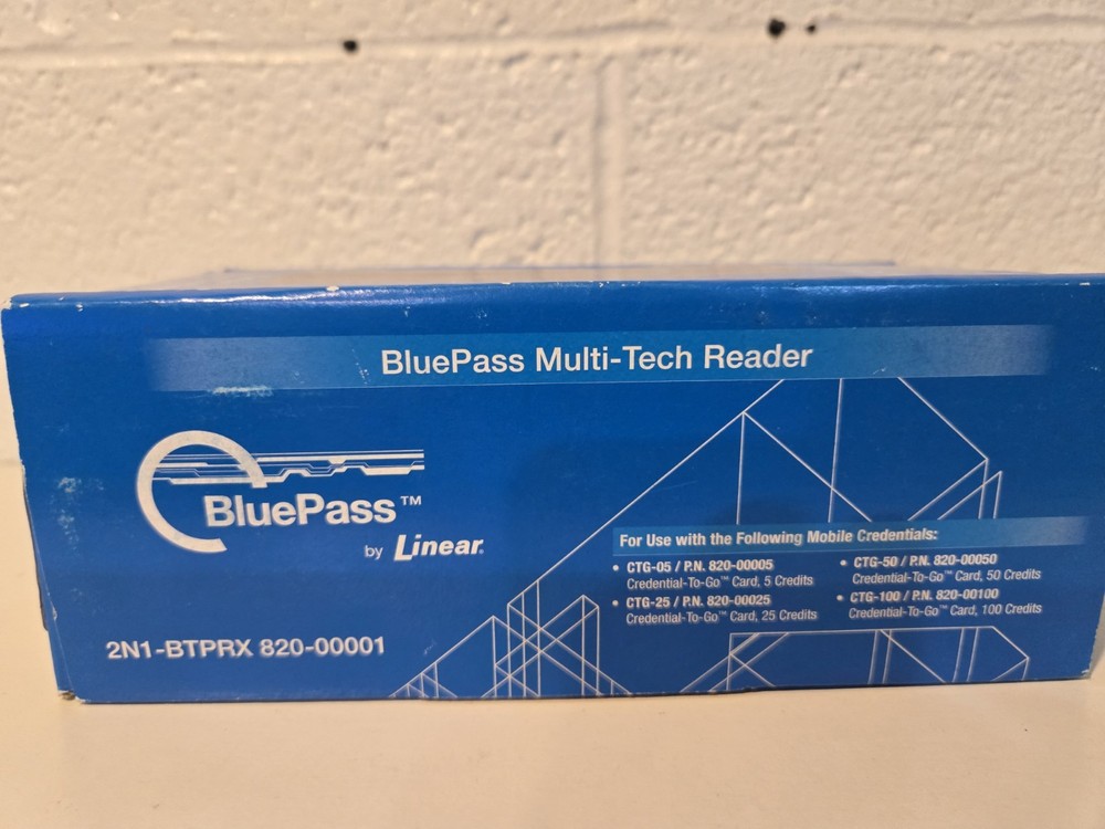 Blue Pass Multitech Reader New In Box