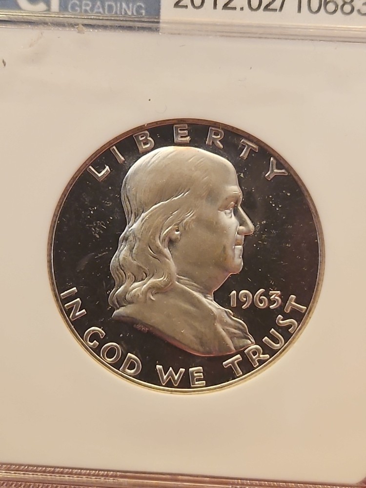 1963 50C (Proof) Franklin Half Dollar