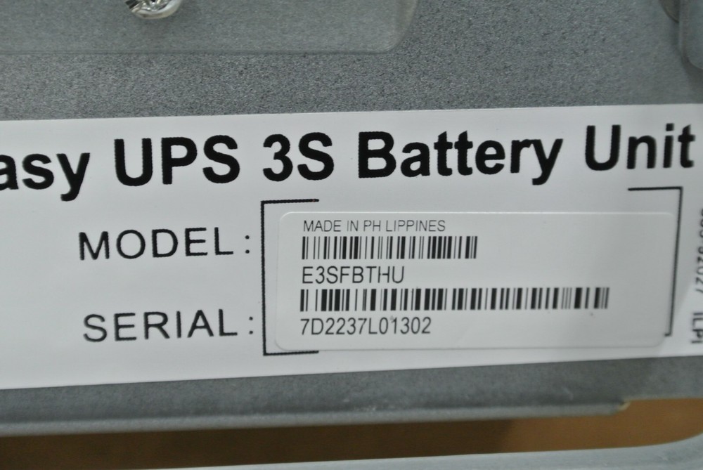 APC Easy UPS 3S High Capacity Battery Module, 208V (E3SFBTHU)