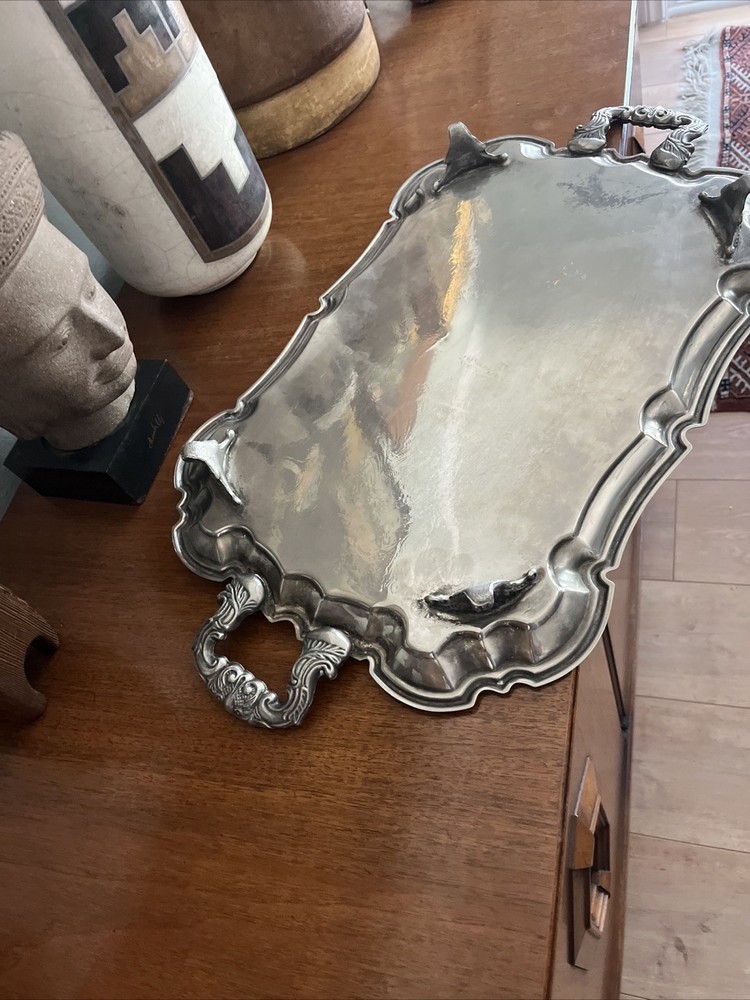 Vintage Silver plated Tea Tray