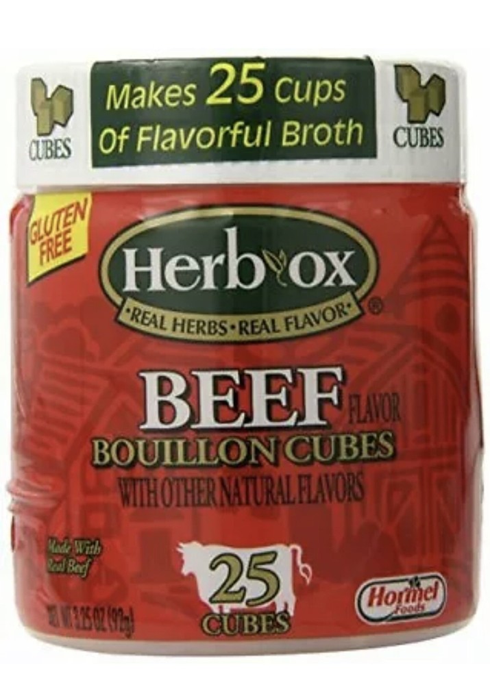 Herb-Ox Beef Bouillon Cubes, 25-Count