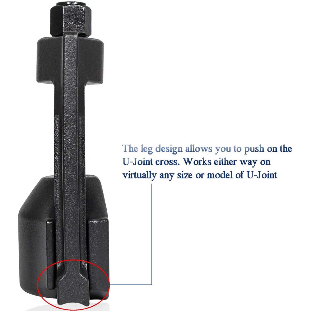 10102 Heavy Duty Universal U Joint Puller for Rockwell Meritor Spicer Class 7 8