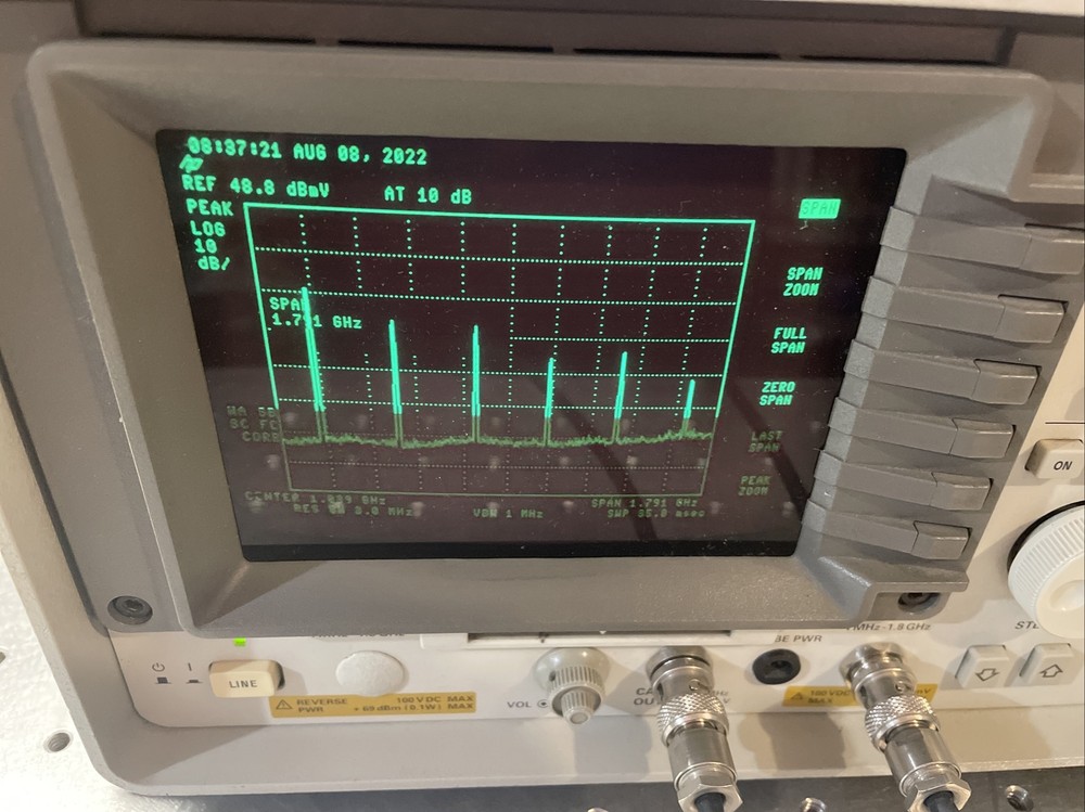 HP 8591E Keysight Spectrum Analyzer OPT 001 004 041