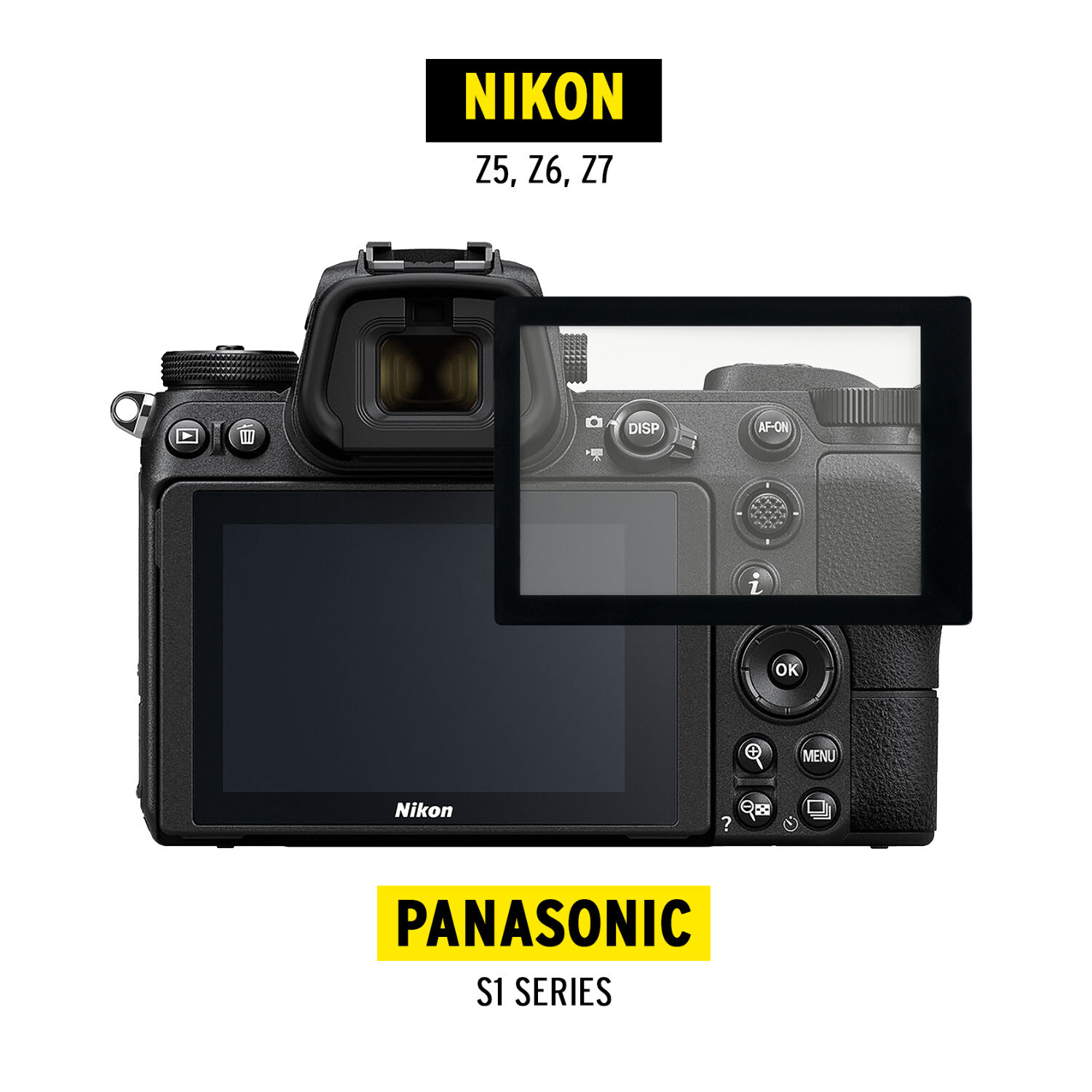 Koah LCD Ultra Armor Screen Protector for Panasonic Lumix DCGH5 and GH5S Camera