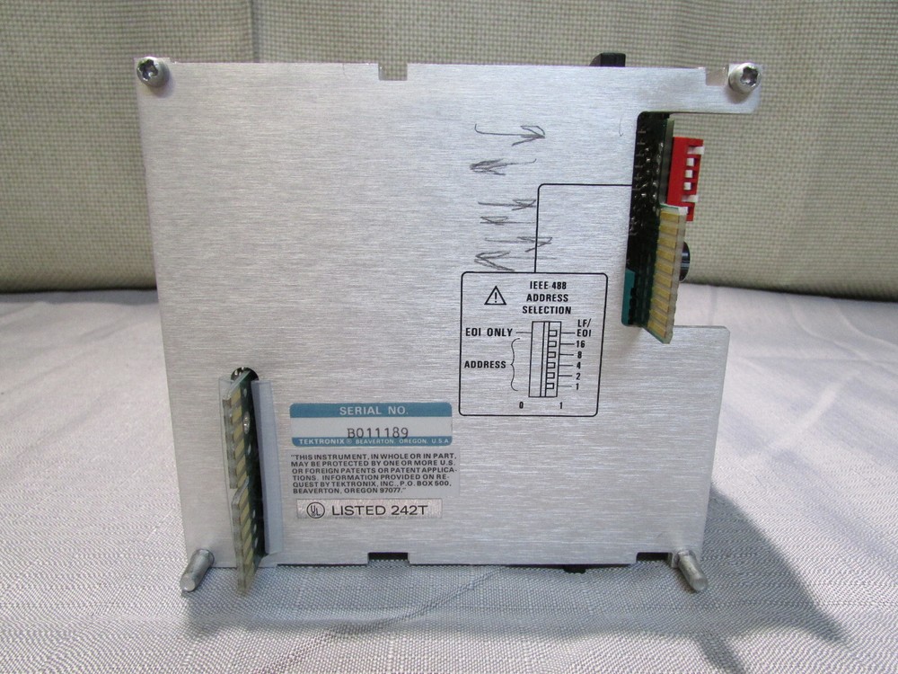 Tektronix TM 5000 Plug-In Module SI-5010 Programmable Scanner s/n B011189