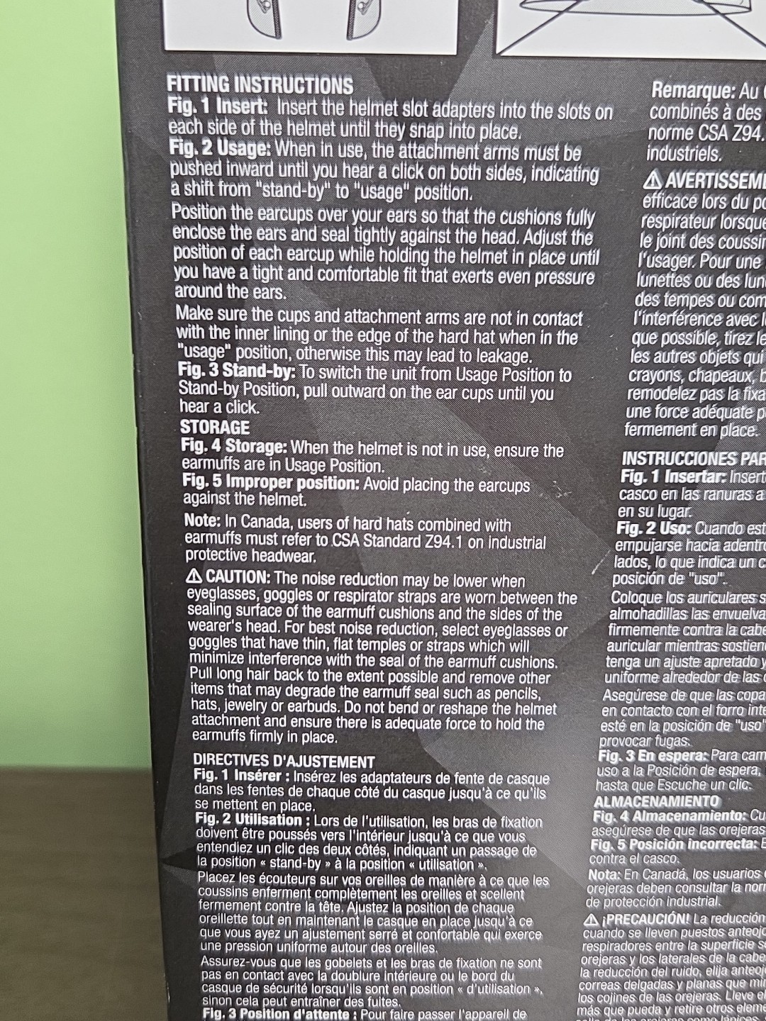 3M X1P3E Peltor Cap Mount Ear Muffs Hard Hat Attachment Noise Reduction NRR 21dB