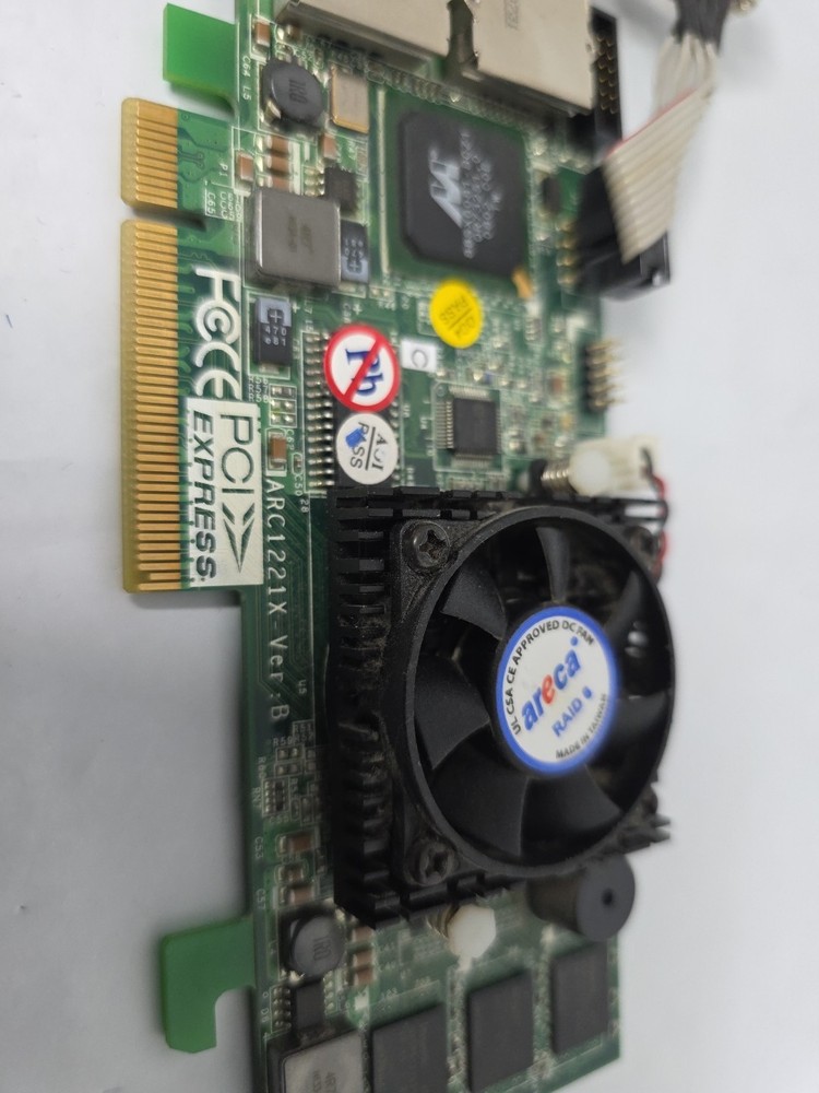 Raid PCIe card - Areca Arc1221X-Ver B