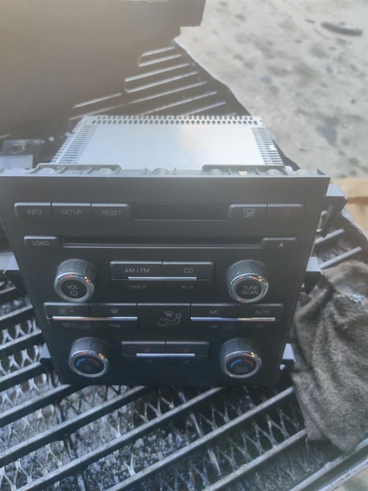 CONTROL PANEL 2012 LINCOLN MKZ