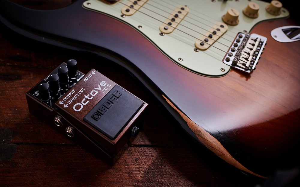 Boss OC-5 Octave w/ Instrument Cable