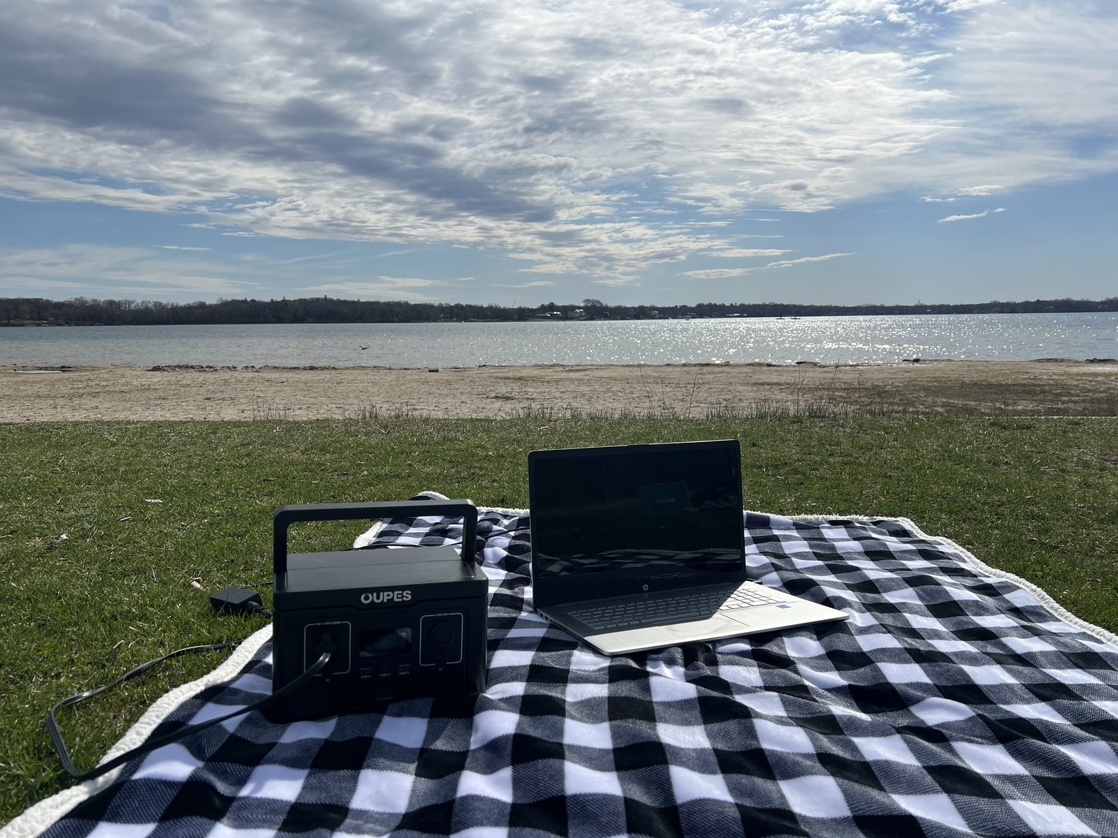 OUPES Exodus 600 Portable Power Station 600W 256Wh(1200w Surge) LFP Generator