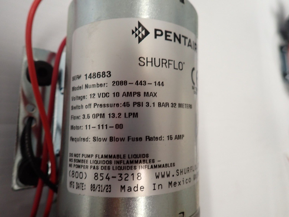 Shurflo Pump Model 2088-443-144