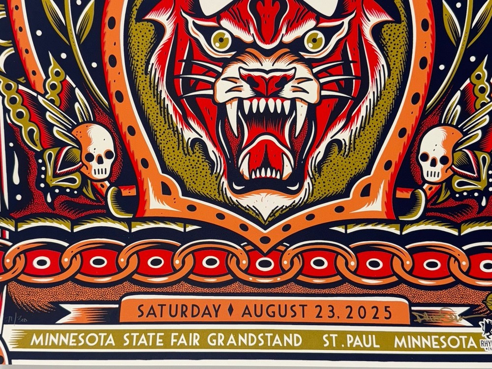 Atmosphere & Friends Poster Minnesota State Fair 2025 #’d Silkscreen Official