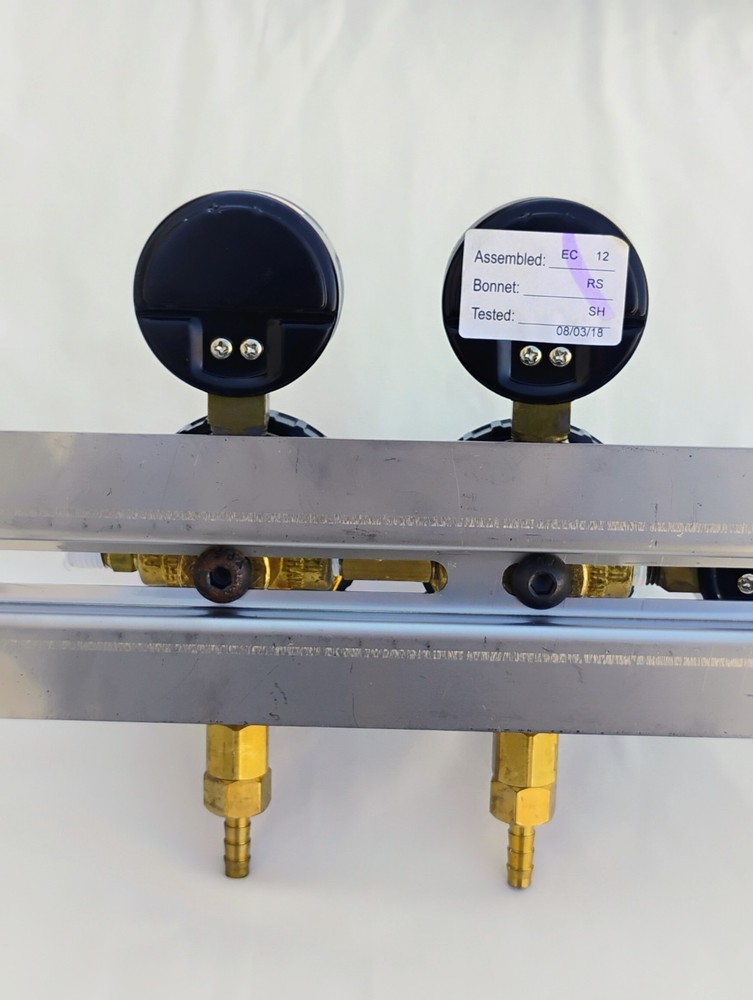 Taprite dual-body secondary CO2 regulator