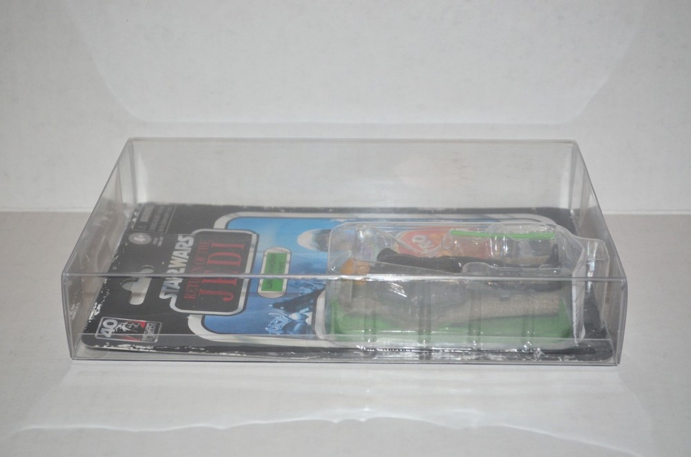 Star Wars Vintage 3.75" Action Figures Plastic Protective Cases Display Storage