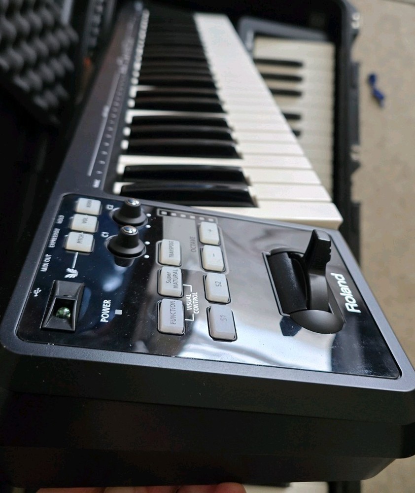 Roland A49BK 49 Key USB MIDI Controller - Black